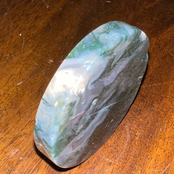 Moss Agate Coaster - Picture 14 of 17